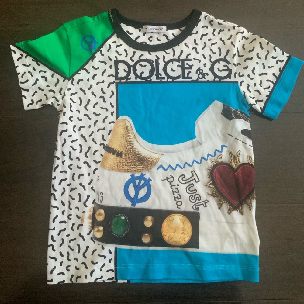 Dolce & Gabbanga boys t shirt size 5t